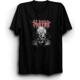 The Fame Slayer, Skull, Rock Metal Grup Tişörtü - Siyah - 4XL