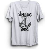 The Fame Sleeping With Sirens, Anchor, Rock Metal Müzik Grubu Tişörtü - 5XL - Beyaz