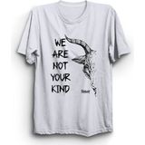 The Fame Slipknot, We Are Not Your Kind, Vrs1 Rock Metal Grup Tişörtü - Beyaz - 10 - 11 Yaş
