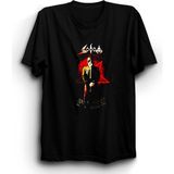 The Fame Sodom IV Rock Metal Grup Siyah Kadın T-shirt