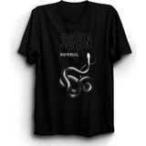 The Fame Soen, Imperial, Snake, Rock Metal Grup Tişörtü - 2XL - Siyah