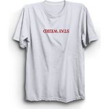 The Fame Stay Weird Tuhaf Kal Beyaz Kadın T-shirt