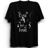 The Fame The Cure, The Head On The Door, Rock Metal Müzik Grubu Pamuk Tişört - 4XL - Siyah