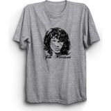 The Fame The Doors, Jim Morrison V6, Rock Metal Tişört - XS - Gri