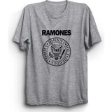 The Fame The Ramones, Classical Rock Metal Grup Tişörtü - XL - Gri