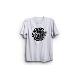 The Fame The Rolling Black Logo Rock Metal Müzik Grubu Beyaz Kadın T-shirt