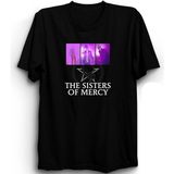 The Fame The Sisters Of Mercy, Purple, Rock Metal Müzik Grubu Pamuk Tişört - 3XL - Siyah