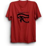 The Fame The Sisters Of Mercy, Ra, Rock Metal Müzik Grubu Unisex %100 Pamuk Tişört - XS - Kırmızı
