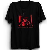 The Fame The Sisters Of Mercy, Red Scream, Rock Metal Müzik Grubu Unisex %100 Pamuk Tişört - 6 - 7 Yaş - Siyah