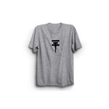 The Fame Tokio Mini Logo Rock Metal Müzik Grubu Gri Kadın T-shirt