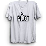 The Fame Trust Me Im Pilot Pilot Airplane Kaptan Uçak Beyaz Kadın T-shirt