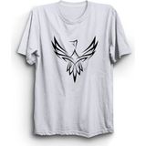 The Fame Tukan Kuşu 777 Sayı Sekanslı Toucan Bird Beyaz Kadın T-shirt