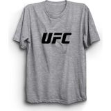 The Fame UFC Ultimate Fighting Championship Dövüş Fight Gri Kadın T-shirt