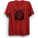 The Fame Underoath, Rock Metal Grup Tişörtü - Kırmızı - S