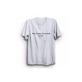 The Fame Unisex Beyaz Yoko Ono Art Is Way Of Survival Sanat Imagine Tişört Beyaz 5XL theNM7628
