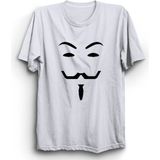 The Fame V For Vendetta V Film Beyaz Kadın T-shirt