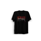 The Fame We Are Here Mons Popular South Korean Band Siyah Kadın T-shirt