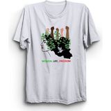 The Fame Women Life Freedom, Kadınlara Yaşam Özgürlüğü, Mahsa Jina Amini 2 Tişört - 3XL - Beyaz