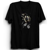 The Fame Youre Next Sıradaki Sensin Kurukafa Skull Siyah Kadın T-shirt