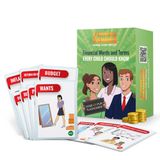 The Financial Rewire Çocuklar ve Gençler için 100 Okuryazarlık Bilgi Kartı, Eğlenceli ve Eğitici