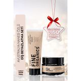 THE FINE ORGANICS Avustralya Nanesi & Aktif Karbon Diş Beyazlatma Seti ( Diş Macunu 75ml, Diş Tozu 50g )