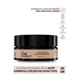 The Fine Organics Avustralya Nanesi & Aktif Karbon Diş Beyazlatma Tozu, 50g