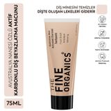 The Fine Organics Avustralya Nanesi Özlü Beyazlatıcı Aktif Karbon Diş Macunu, 75ml