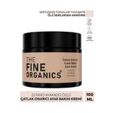 THE FINE ORGANICS Ayak ve Topuk Çatlak Kremi, Besleyici, Onarıcı, Zutana Avakadosu Özlü 100ml