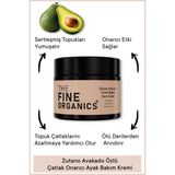 The Fine Organics Ayak ve Topuk Çatlak Kremi, Zutana Avakadosu Özlü 100 ml