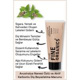 The Fine Organics Beyazlatıcı Diş Macunu 75 ml Nane Aromalı Hayvan Dostu Aktif Karbon