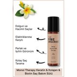 The Fine Organics Monoi Therapy Keratin, Kolajen ve Biotinli Onarıcı Saç Bakım Sütü 200 ml – Yıpranmış Saçlar İçin