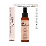 THE FINE ORGANICS Saf Biberiye Suyu Güçlendirici, Dökülme Karşıtı ve Hızlı Uzama Etkili Saç Toniği, 100ml