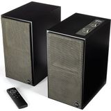 The Fives Aktif Hoparlör (Çift) - Titanyum Lts Havalandırmalı Tweeter, Bluetooth Kablosuz Bağlantı, Yüksek Çözünürlüklü Ses, Dinamik Bass Ekolayzırı, - Çok Renkli