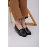 THE FRİDA SHOES Ortopedik Jel Alçak Taban Günlük Içi Tamamen Deri Kadın Ayakkabı Frd1071-1