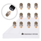 The Friendly Swede Ekstra Uzun Fiber Uçlu Stylus Kalem, Stylus İpuçları, Stylus Kalem İpuçları, İnce Uçlu Stylus Yedek İpuçları, Dokunmatik Ekran İpuçları - 10 Adet Stylus Kalem İpuçları için Stylus