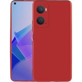 The Gencoo Oppo A96 4g Kılıf Tgco Premier Silikon Kapak-Kırmızı
