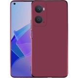 The Gencoo Oppo A96 4g Kılıf Tgco Premier Silikon Kapak-Mürdüm