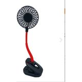 The Gencoo Portatif Işıklı Mini Klipsli Fan