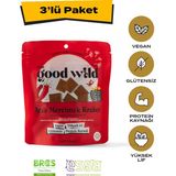 The Good Wild Acılı Mercimek Kraker | Glutensiz Vegan Atıştırmalık | Filizlendirilmiş Kırmızı Mercimek Unu | 3X55G - 55 gr