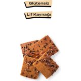 The Good Wild Baharatlı Kraker | Glutensiz Atıştırmalık | Filizlendirilmiş Çiğ Karabuğday Unu | Nohut Unu | 4X55 G - 55 gr
