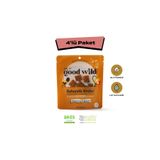 THE GOOD WİLD Baharatlı Kraker | Glutensiz Atıştırmalık | Filizlendirilmiş Çiğ Karabuğday Unu | Nohut Unu | 4x55 G