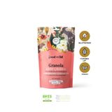 THE GOOD WİLD Çilekli Çikolatalı Granola | Glutensiz Vegan Atıştırmalık | Kurutulmuş Çilek | Yüksek Lif | 300 Gr