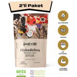 The Good Wild Filizlendirilmiş Bezelye Unu | Glutensiz Un | Vegan | Yüksek Lif | Glutensiz Ürün | 2X300 gr