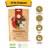 The Good Wild Filizlendirilmiş Çıtır Çiğ Karabuğday & Darı | Glutensiz Vegan Atıştırmalık | Yüksek Lif | 3X150 gr
