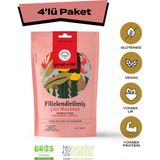 The Good Wild Filizlendirilmiş Çıtır Mercimek | Glutensiz Vegan Atıştırmalık | Yüksek Lif, Protein | 4X150 gr