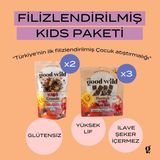 The Good Wild Filizlendirilmiş Kids Paketi | Hurmalı Kids Mini Bar | Granola | Glutensiz Atıştırmalıklar - 1 Adet
