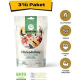 The Good Wild Filizlendirilmiş Yeşil Mercimek | Glutensiz Kuru Bakliyat | Vegan | Glutensiz Ürünler | 3X175 gr