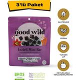 The Good Wild Incirli Mini Bar | Glutensiz Atıştırmalık | Ilave Şekersiz | Filizlendirilmiş Çiğ Karabuğday | 3X55G - 55 gr