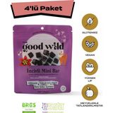 The Good Wild Incirli Mini Bar | Glutensiz Atıştırmalık | Ilave Şekersiz | Filizlendirilmiş Çiğ Karabuğday | 4X55G - 55 gr