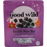 THE GOOD WİLD İncirli Mini Bar | Glutensiz Atıştırmalık | İlave Şekersiz | Filizlendirilmiş Çiğ Karabuğday | 55 Gr